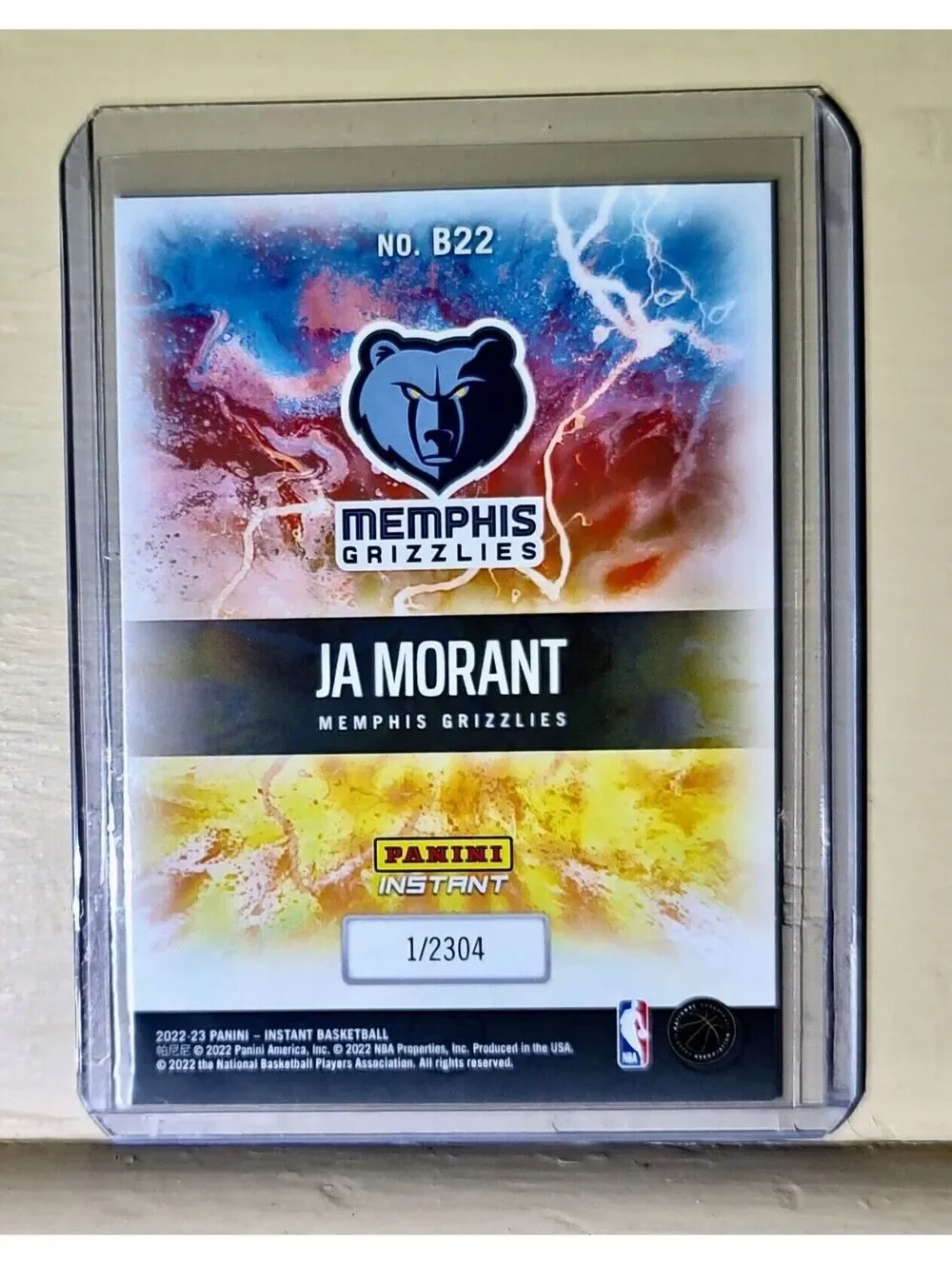 Ja Morant 2022-23 Panini NBA Breakaway #22 Basketball Card  1/2304